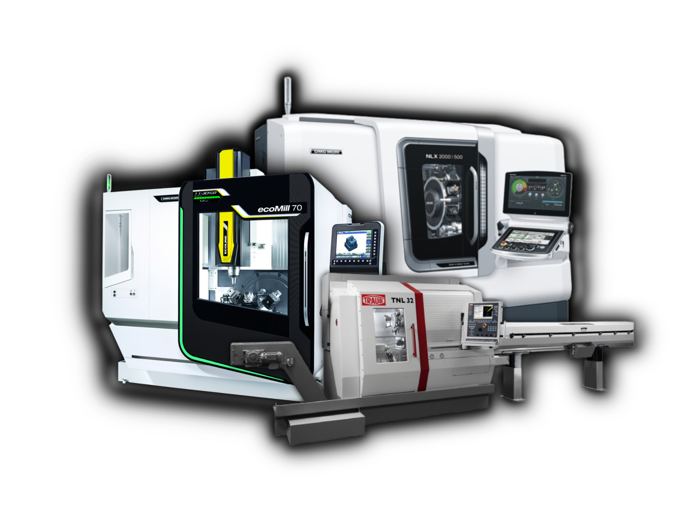 Maskinpark hos Strobel Industry