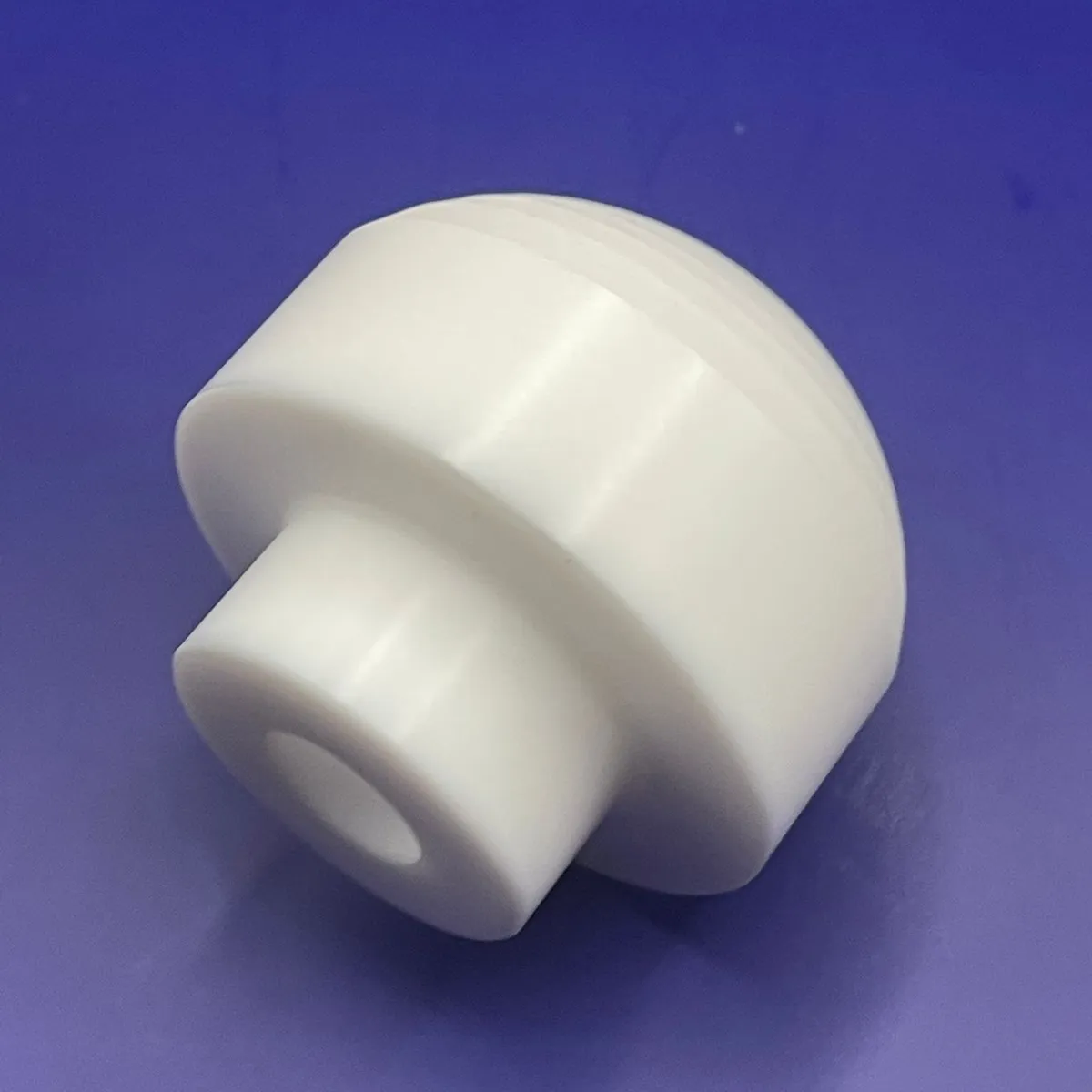 CNC turned plastic molded part