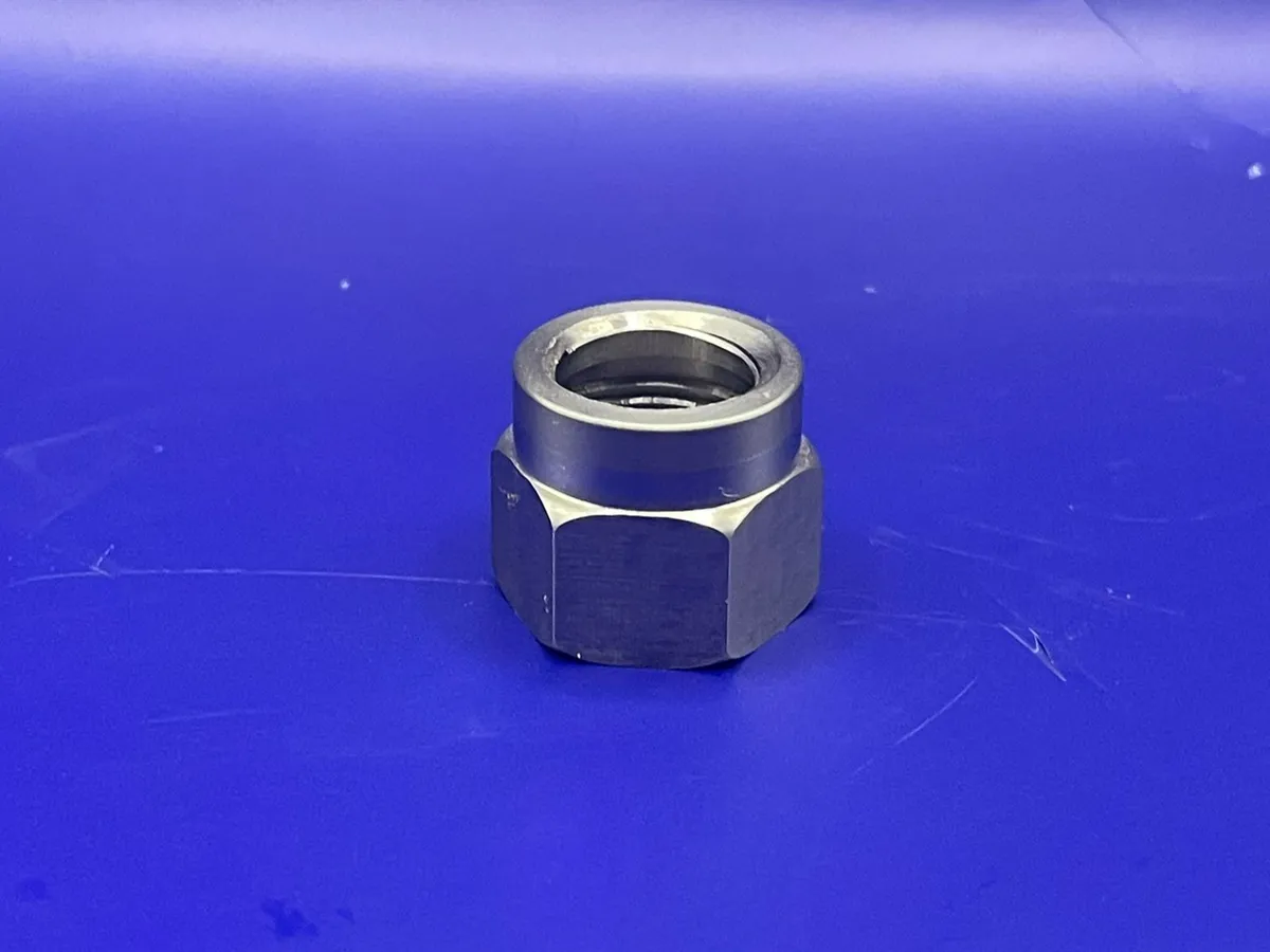 CNC turned hex nut