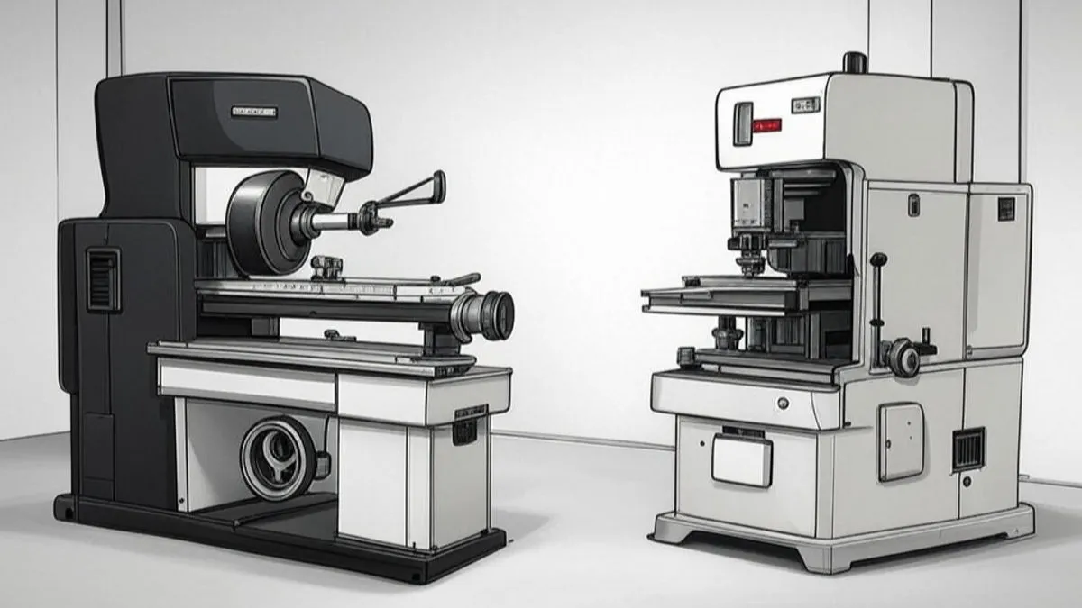 CNC-svarvning och CNC-fräsning jämförda