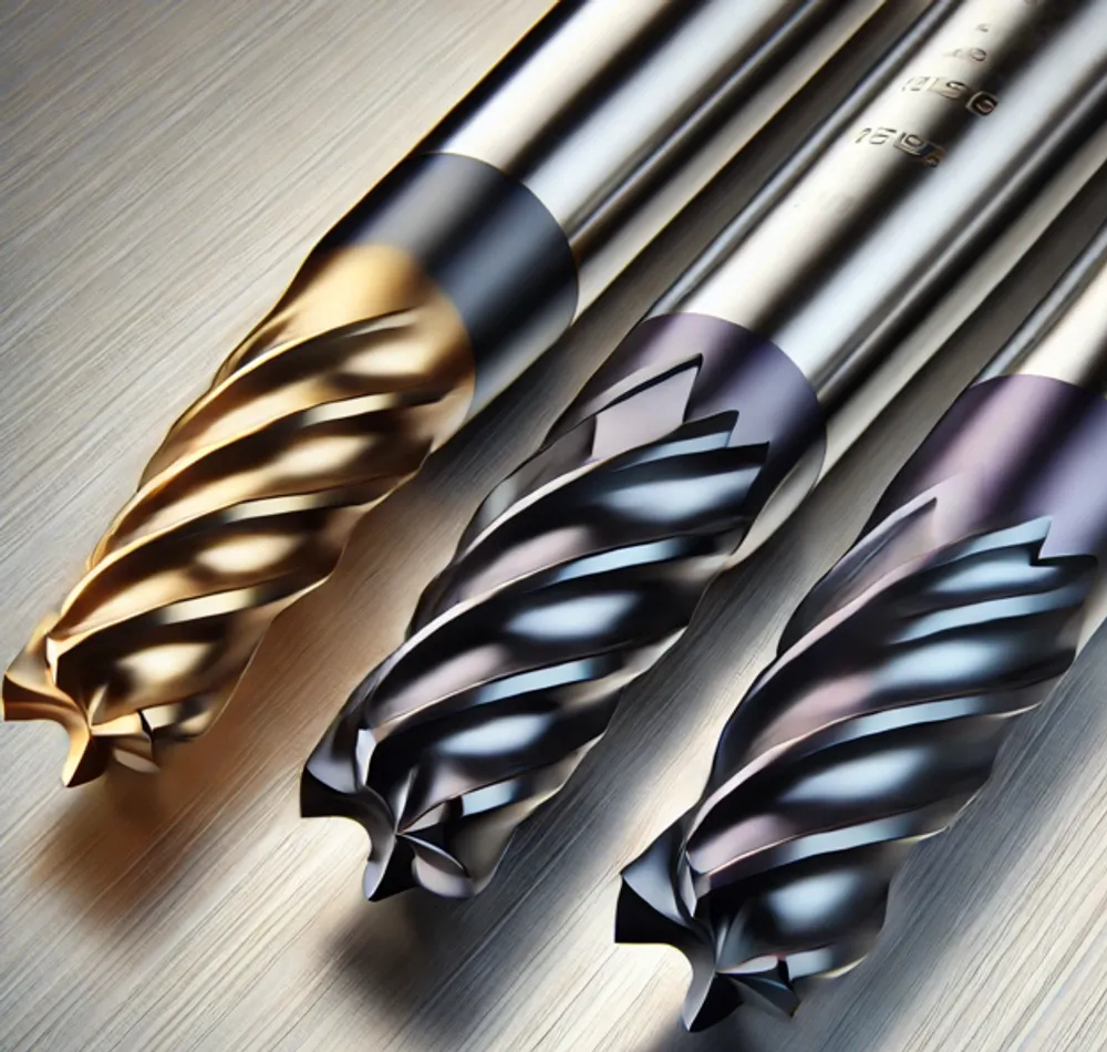 CNC-værktøjer med forskellige belægninger